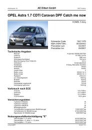 OPEL Astra 1.7 CDTI Caravan DPF Catch me now - Autohaus AE ...