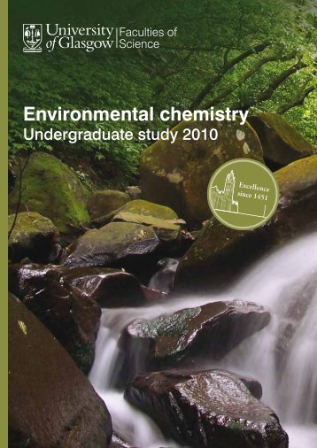 Environmental Chemistry Study [PDF] - University of Glasgow