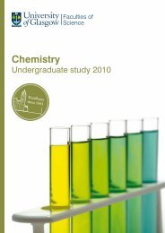 Chemistry Study [PDF] - University of Glasgow