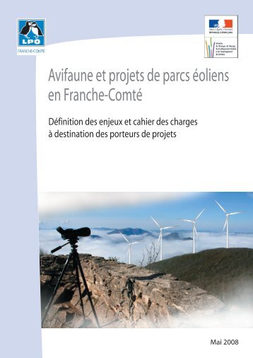 Avifaune et projets de parcs éoliens en Franche-Comté Définition ...