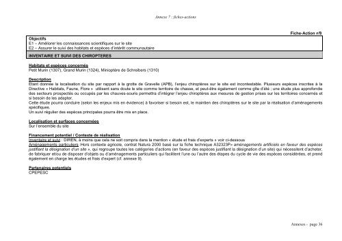 Document d'objectifs - DREAL Franche-Comté