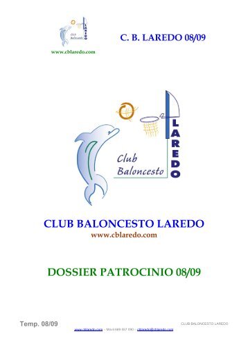 CLUB BALONCESTO LAREDO DOSSIER ... - Tu patrocinio