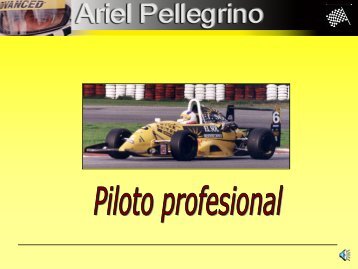 Ariel Pellegrino - Tu patrocinio