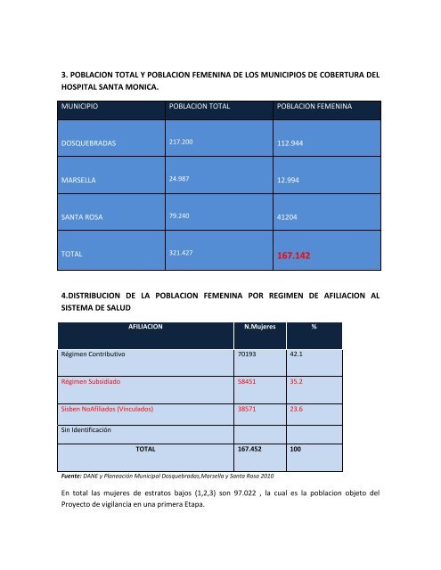 hospital santa monica dosquebradas rda colombia ... - Tu patrocinio