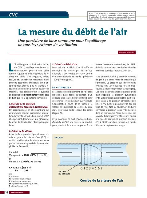 IMB - fÃ©vrier 2005 - CMMTQ