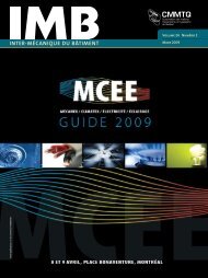 IMB - mars 2009 - Guide officiel de MCEE 2009 - CMMTQ