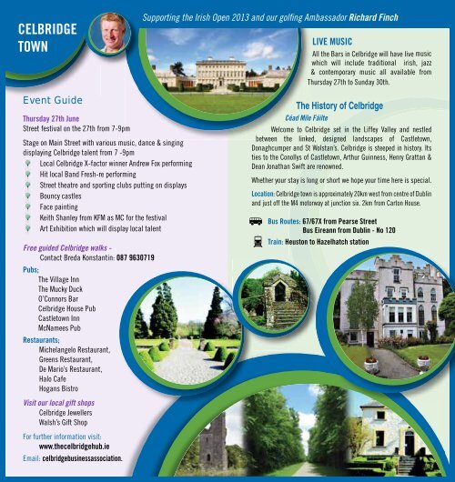 Irish Open community brochure - European Tour
