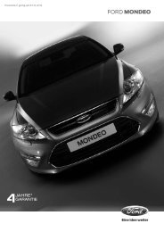 Ford Mondeo Preisliste