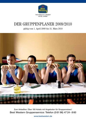 DER GRUPPENPLANER 2009/2010 - Best Western Hotels ...