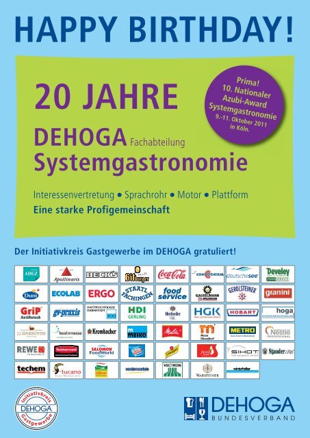 Systemgastronomie - DEHOGA Bundesverband