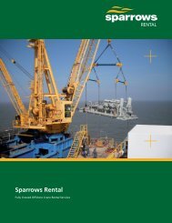 Sparrows Rental 8 page brochure (US version)