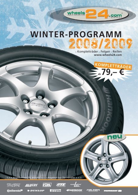 17“ Kompletträder – wheels - anzio 1 Teil