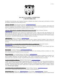 2011 bcoa standing committees & responsibilities - Borzoi Club of ...