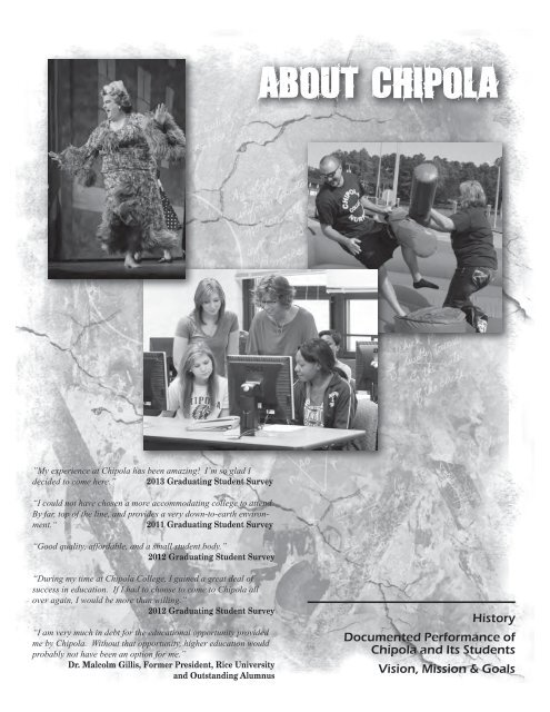 2013-14 Catalog - Chipola College