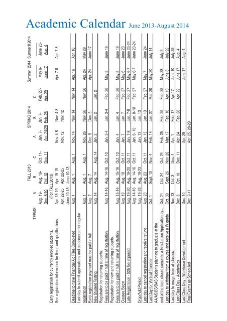 Student Handbook - Chipola College