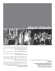 about chipola - Chipola College