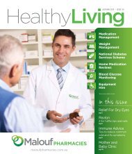 Healthy Living - Malouf Pharmacies