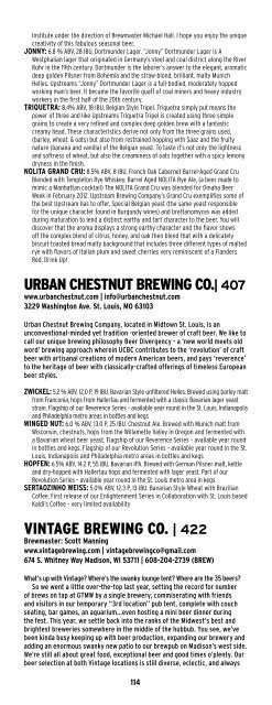 2012 program - Madison Homebrewers and Tasters Guild