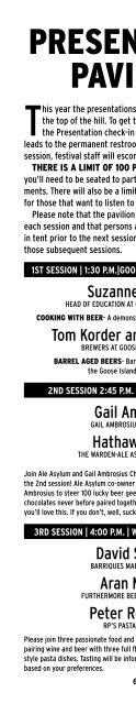 2012 program - Madison Homebrewers and Tasters Guild