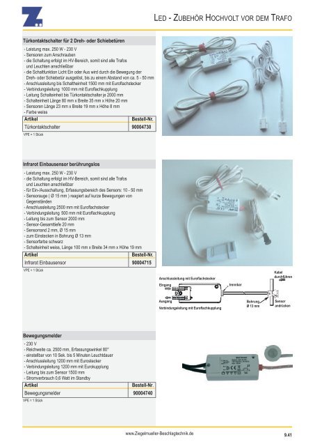 LED-Lichtsysteme 2014