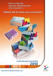 Guide des Parcs d'activitÃ©s de l'AgglO - OrlÃ©ans Val de Loire Business