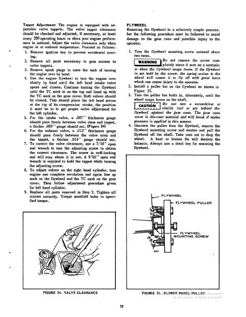 Service and Parts Manual - Cummins Onan