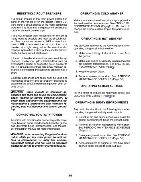 Caution: This document contains mixed page sizes ... - Cummins Onan