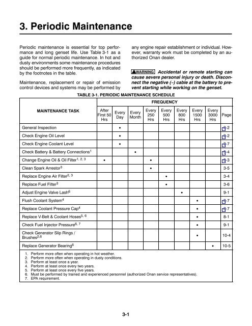 Caution: This document contains mixed page sizes ... - Cummins Onan