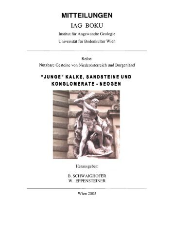 MITTEILUNGEN IAG BOKU - Department für Bautechnik und ...