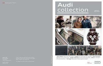 View the Audi Collection of merchandise (9 MB