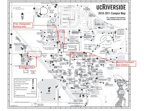 Parking And Campus Map Bourns College Of Engineering