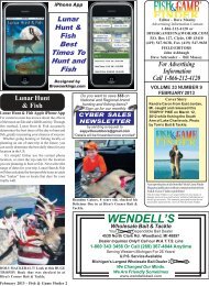 February 13 2-25 - Fish and Game Finder Magazine