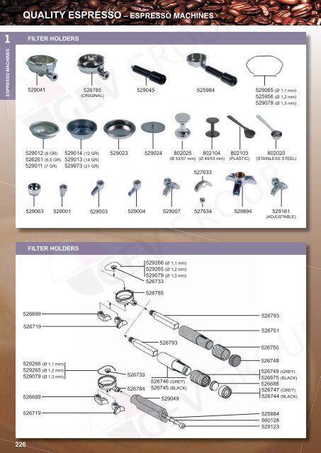 ESPRESSO MACHINES – MAGISTER