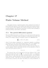 Chapter 17 Finite Volume Method