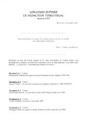 Note de synthèse - droit social - CDG90