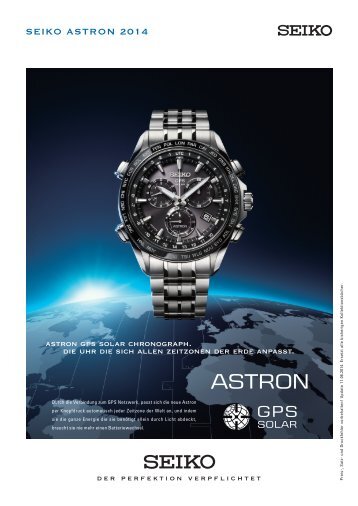 SEIKO ASTRON GPS SOLAR 2014