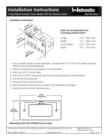 Installation Instructions - VW-Bus-T4.de