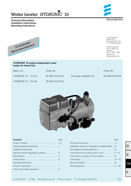 HYDRONIC 10.pdf - VW-Bus-T4.de