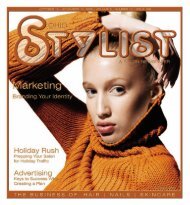 October - Stylist and Salon Newspapers