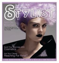 august 009 - Stylist and Salon Newspapers