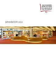 Jahresbericht 2012 - Staats- und Universitätsbibliothek Hamburg