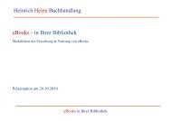 E-Books_PrÃ¤sentation Heinrich-Heine-Buchhandlung 2010