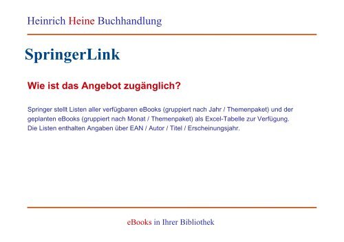E-Books_PrÃ¤sentation Heinrich-Heine-Buchhandlung 2010