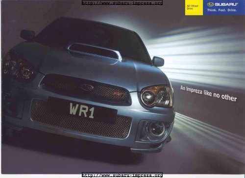 Subaru Impreza 2004 Sti WR1