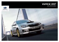 WRX STI | ACCESSOIRES - Subaru