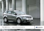 TRIBECA ACCESSOIRES - Subaru