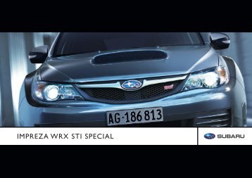 IMPREZA WRX STI SPECIAL - Subaru