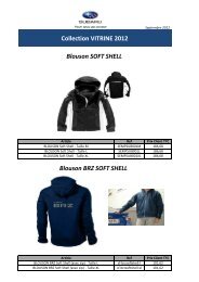 Blouson BRZ SOFT SHELL - Subaru