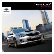 WRX STI 2013 (PDF) - Subaru