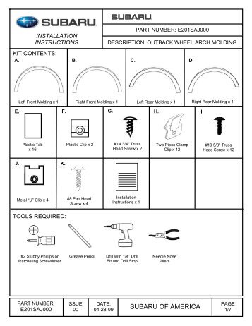 outback number 7 lateral link set all bu outback number 7 lateral link set all bu